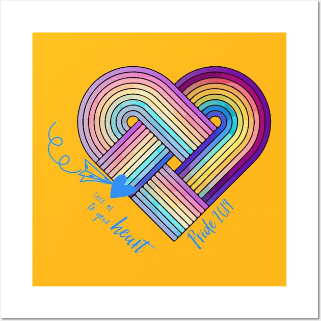 LGBT pride 2019 Wall Art by Birdbox